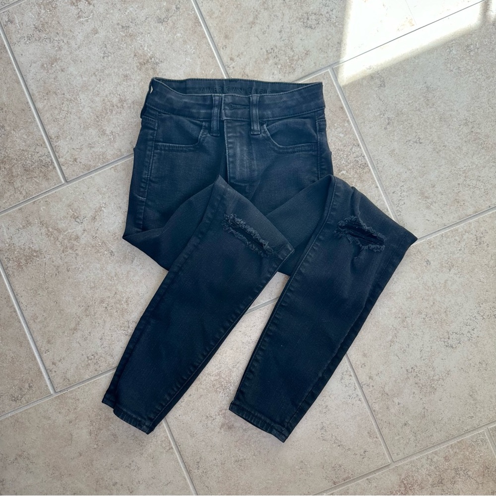 American Eagle high rise jeans